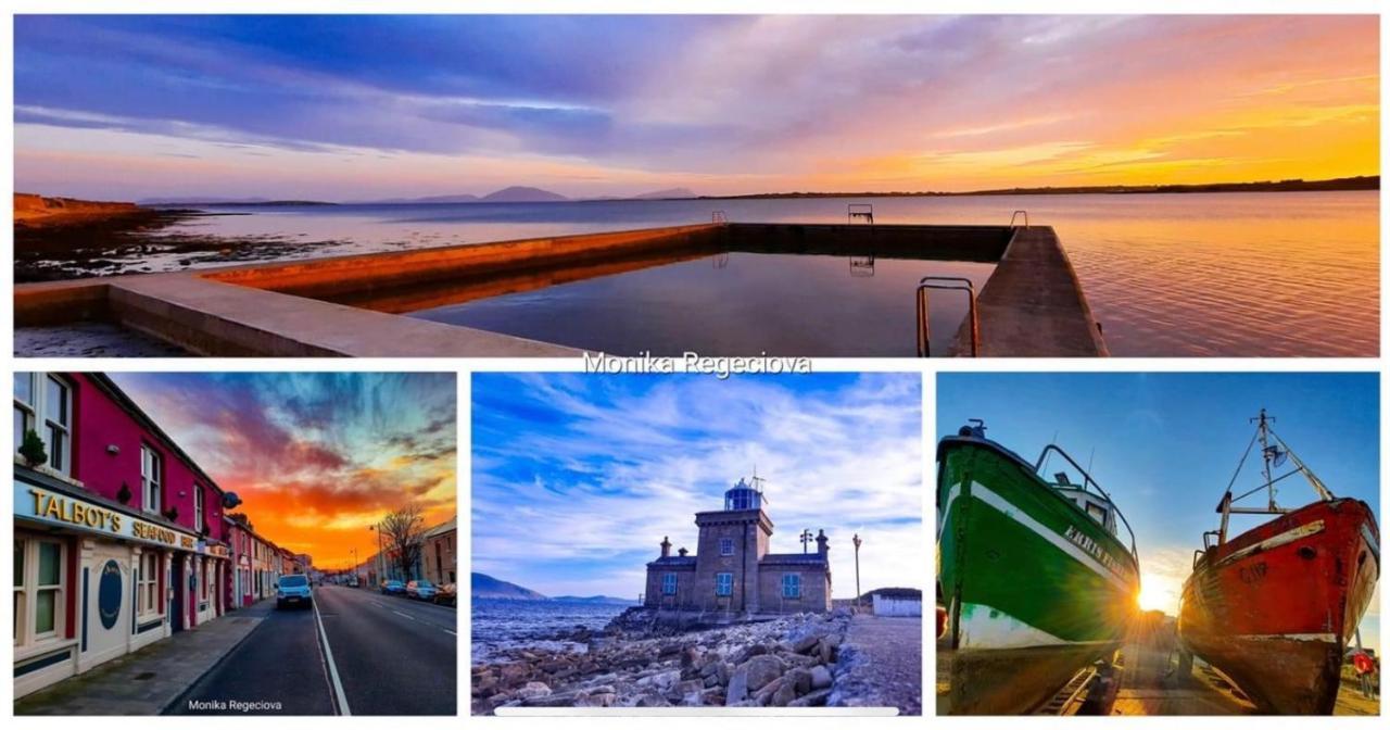 Seascape On The Edge Of Town: 4 Beds All Ensuite. Belmullet Bagian luar foto